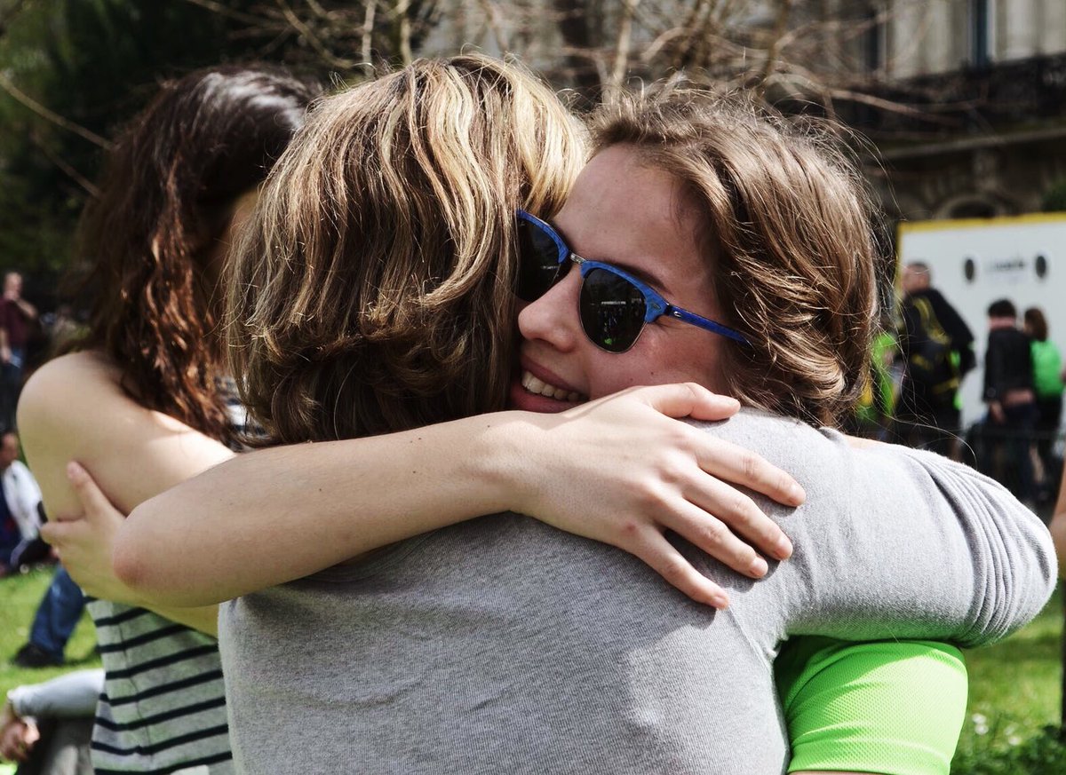 It's ok to hug #proudmum