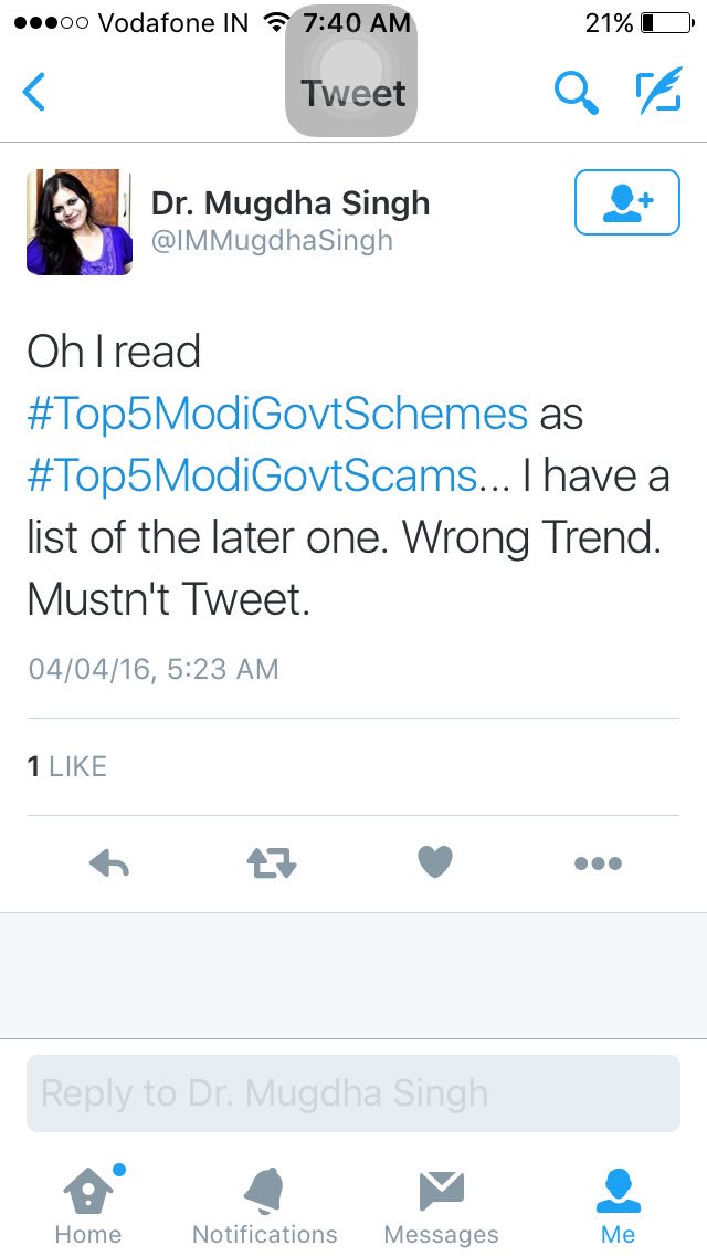 Bagriml's tweet photo. Read What #presstitute Belongs To Hindustan Times  Thinks About #Top5ModiGovtSchemes ! https://t.co/4axlcAphRW