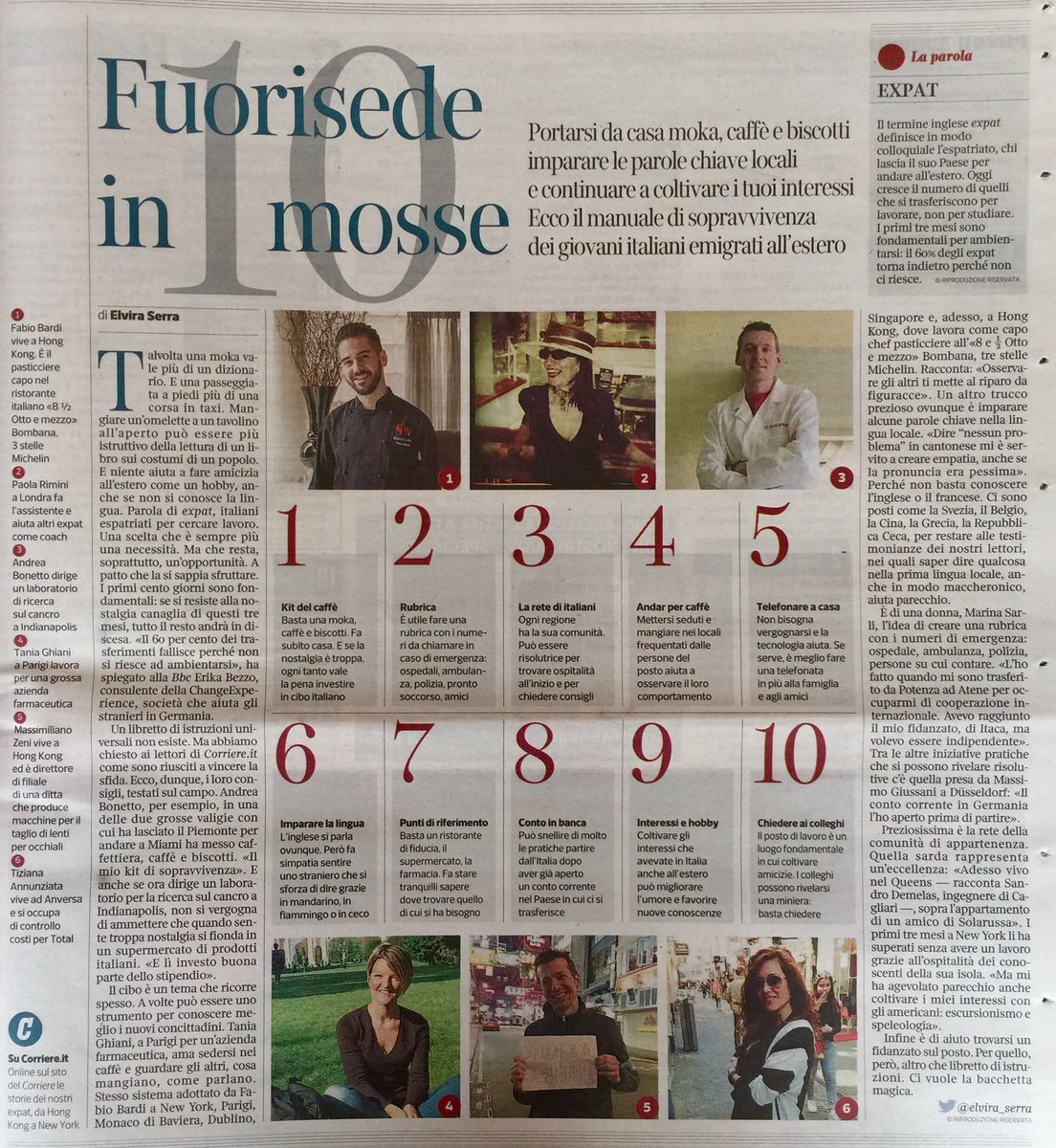 Fuori sede in 10 mosse <a href="/Corriere/">Corriere della Sera</a> #fuorisede #fugadicervelli #giovani #expat