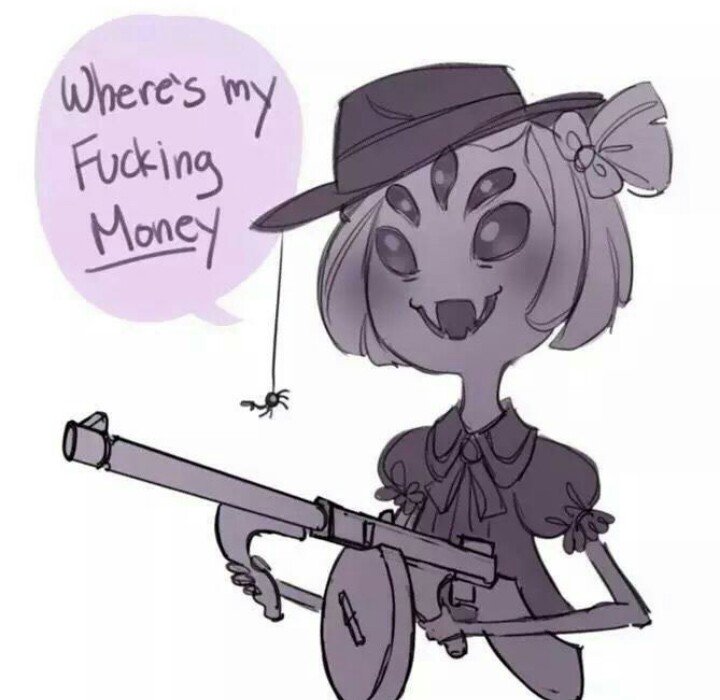 "Gimme your fucking MONEY"