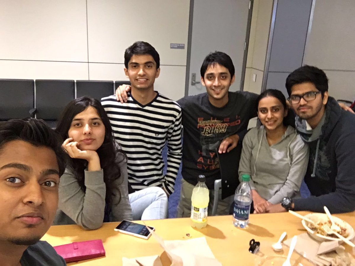 TechnovatorsIND's tweet photo. No hotel accommodation provided, the team is currently in the airport waiting for services to resume @AmericanAir https://t.co/cn5OH2fsBm