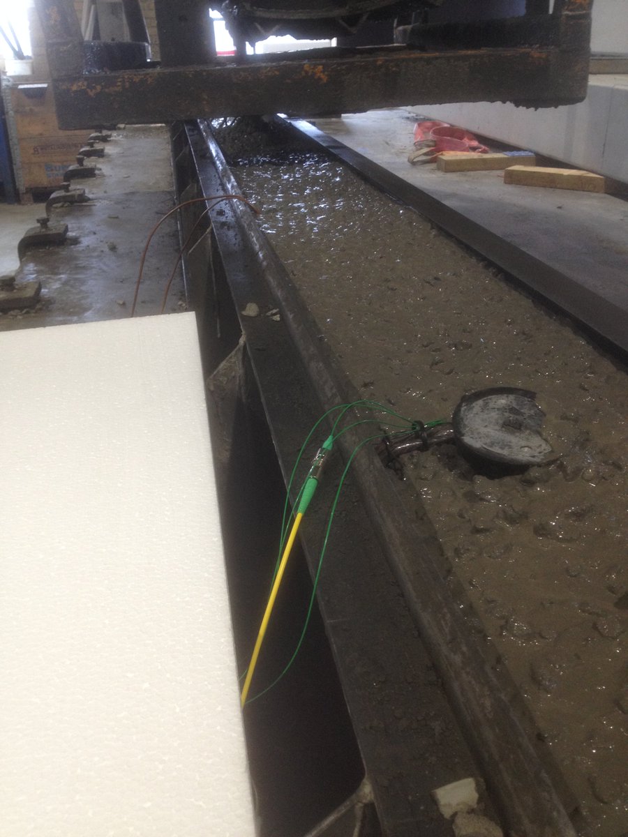 Another succesfull test in a concrete element