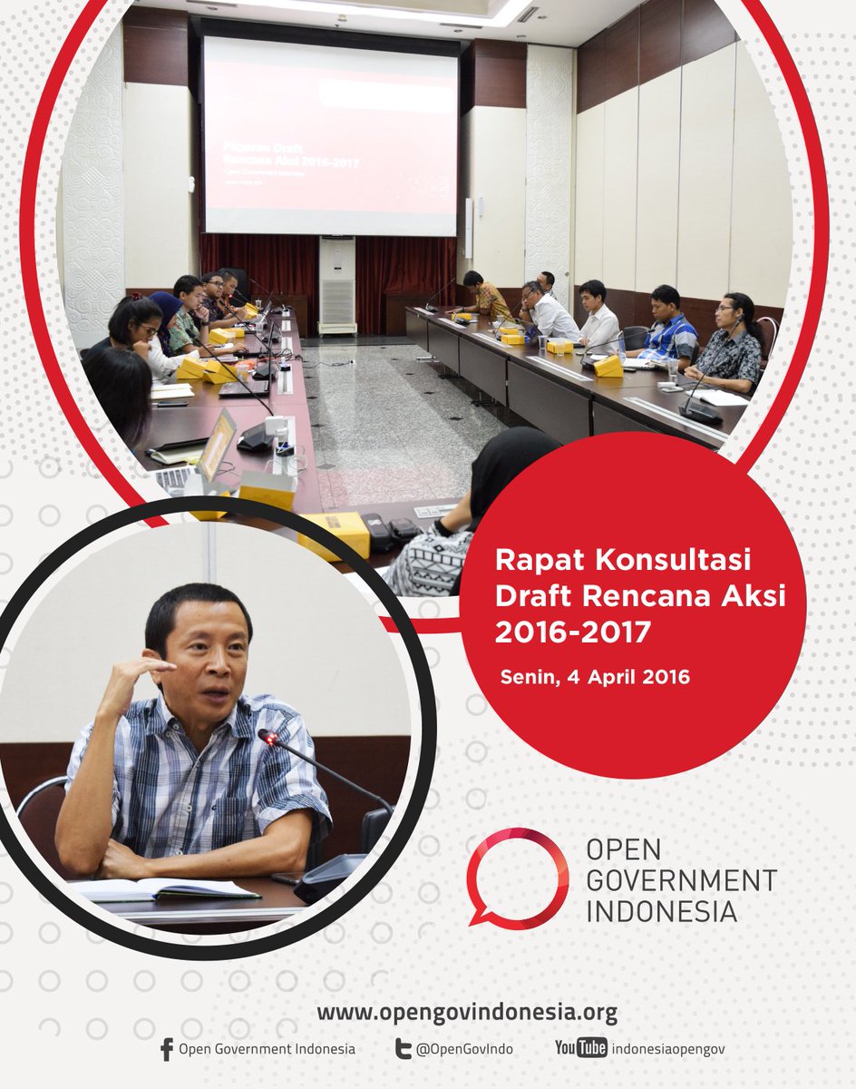 OpenGovIndo's tweet photo. Siang ini OGI melakukan Rapat Konsultasi Draft Rencana Aksi 2016-2017 bersama @bappenas dan CSO lainnya :D https://t.co/CTABOS4PCy