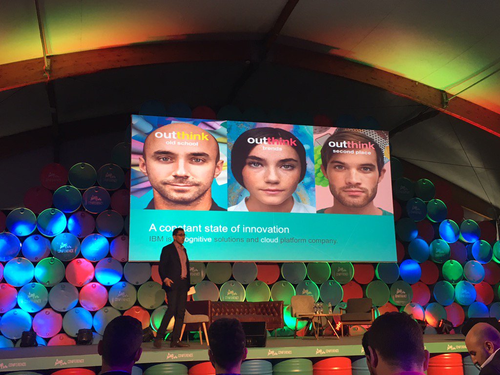 dananasrah's tweet photo. "IBM is the longest surviving IT startup" @magedwassim #restlesslyreinvent #ibmcloud #step2016 https://t.co/SxldanlTZg