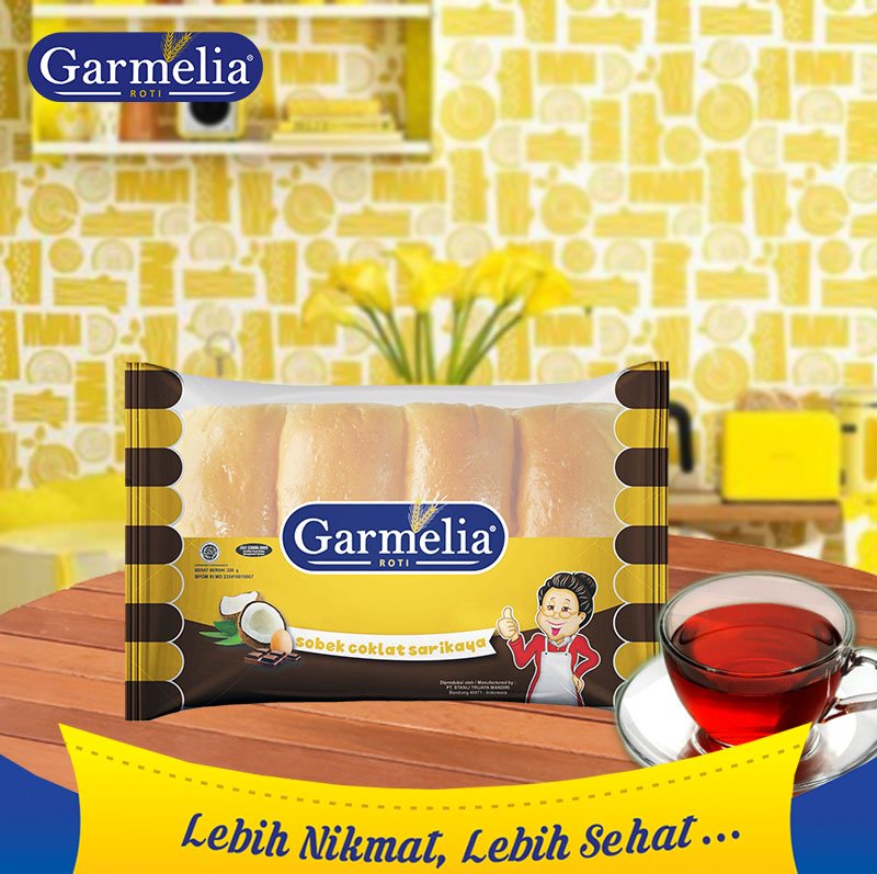 rotigarmelia's tweet photo. Santai sore sambil ngemil Roti Sobek Coklat Sarikaya bikin Senin sore kamu jadi rileks deh. #rotigarmelia https://t.co/aBa3wE5H5t