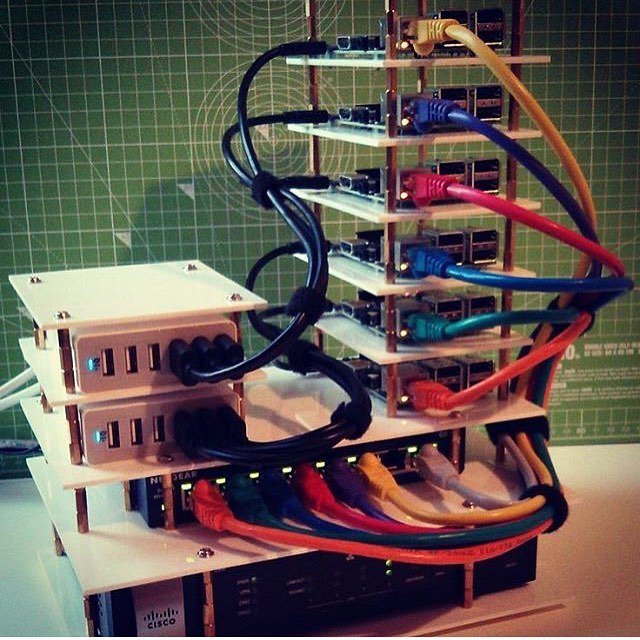 Insta_RaspPi's tweet image. ift.tt/1V3HXqF - Raspberry Pi 3 cluster by @4hackrr #raspberrypicluster #cluster… ift.tt/1W4AffC