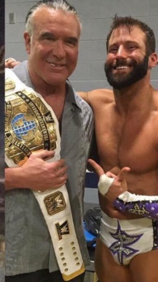 hallfans1's tweet photo. @SCOTTHALLNWO with new intercontinental champ @ZackRyder congratulations man. https://t.co/pxfazYk8s3