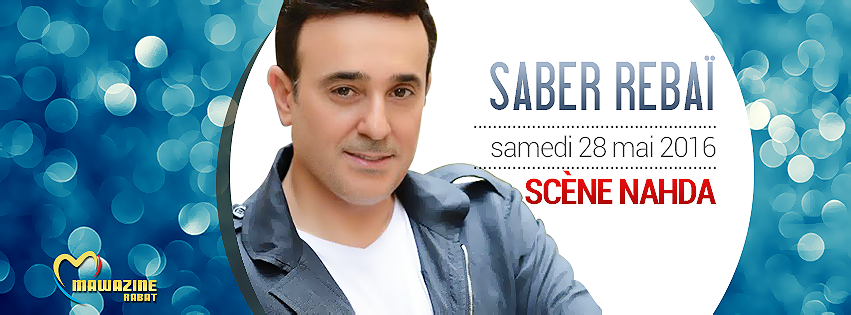 FestMawazine's tweet photo. أمير الطرب @rebaisaber يحيي حفلا بمنصة النهضة مساء السبت 28 ماي #Mawazine2016 #SaberRebai https://t.co/qPDLmSmLJr