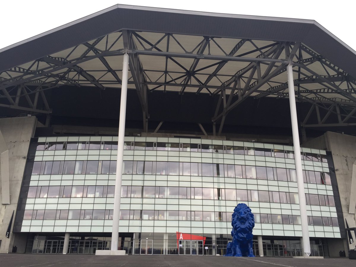 TRochier's tweet photo. Visite du Parc OL avec @ISEFACLyon @VIEvent1 https://t.co/1pHkRhWUTL