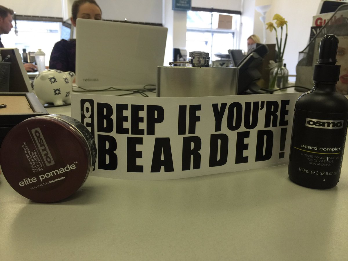 We love a delivery here at NVTowers! Thanks to @OsmoUK & @ajcpr93 for the new beard oil, pomade & hip flask!