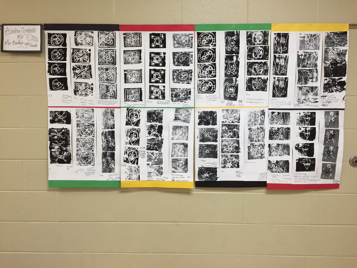 blanketofstars's tweet photo. Adinkra symbols by @BentleysClass #eakinproud https://t.co/9Z3v44H4H0
