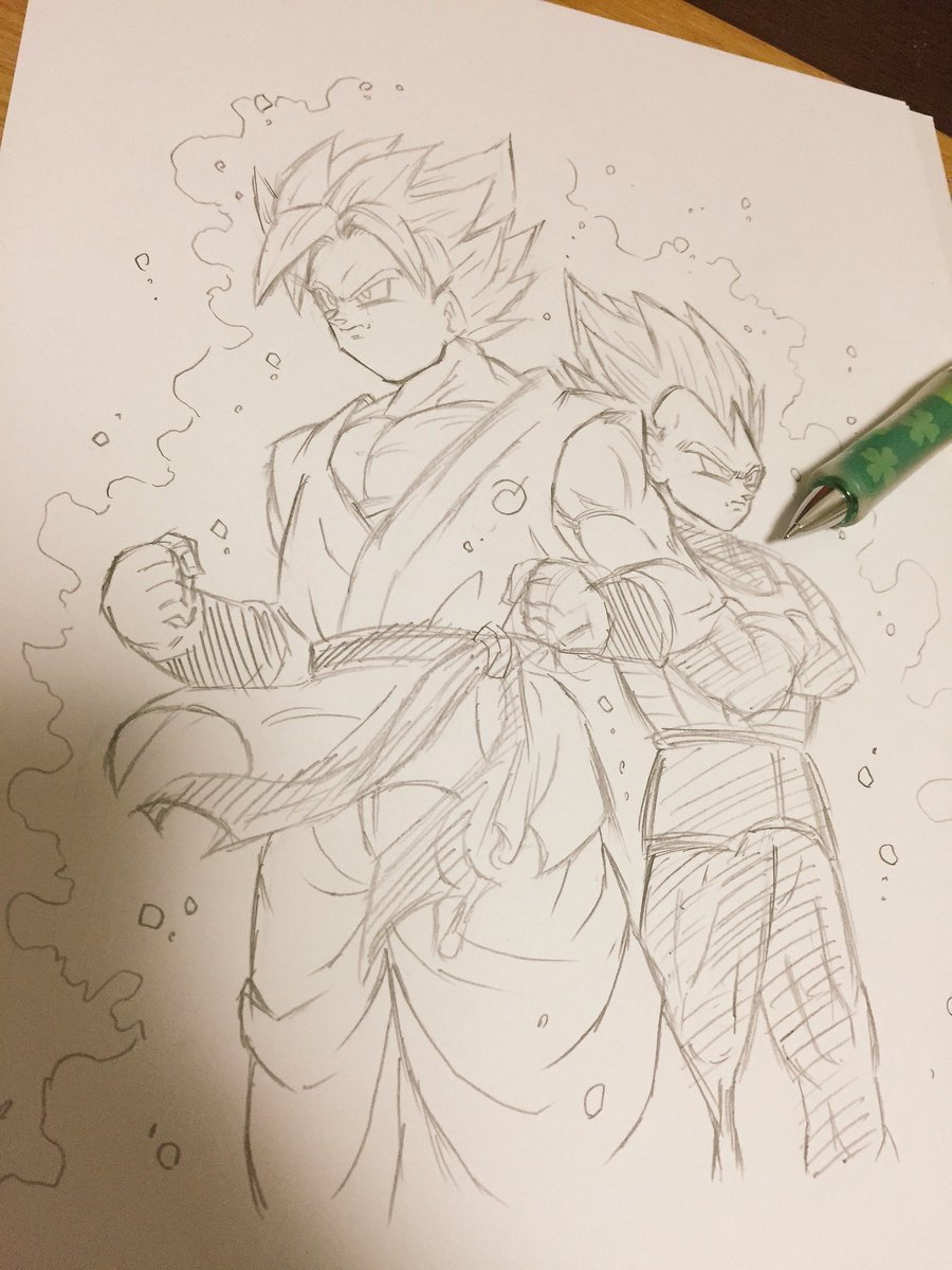 落書き。
久しぶりにちゃんとしたイラスト描きたいなぁ。 