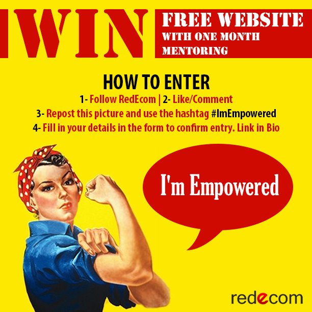 Redecompk's tweet photo. @maryamnawazs Join our hands for #ImEmpowered and let's help Pakistani women establish their online businesses https://t.co/Xd1m4Ge5Sb