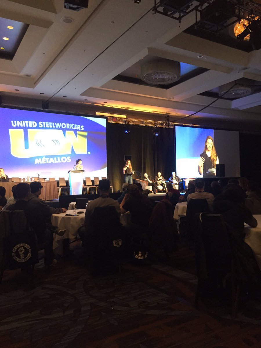 USWDistrict3's tweet photo. Lots of D3 Steelworkers at #uswnextgen conference underway at #USWMetallos16 https://t.co/Z7GMldCWa1