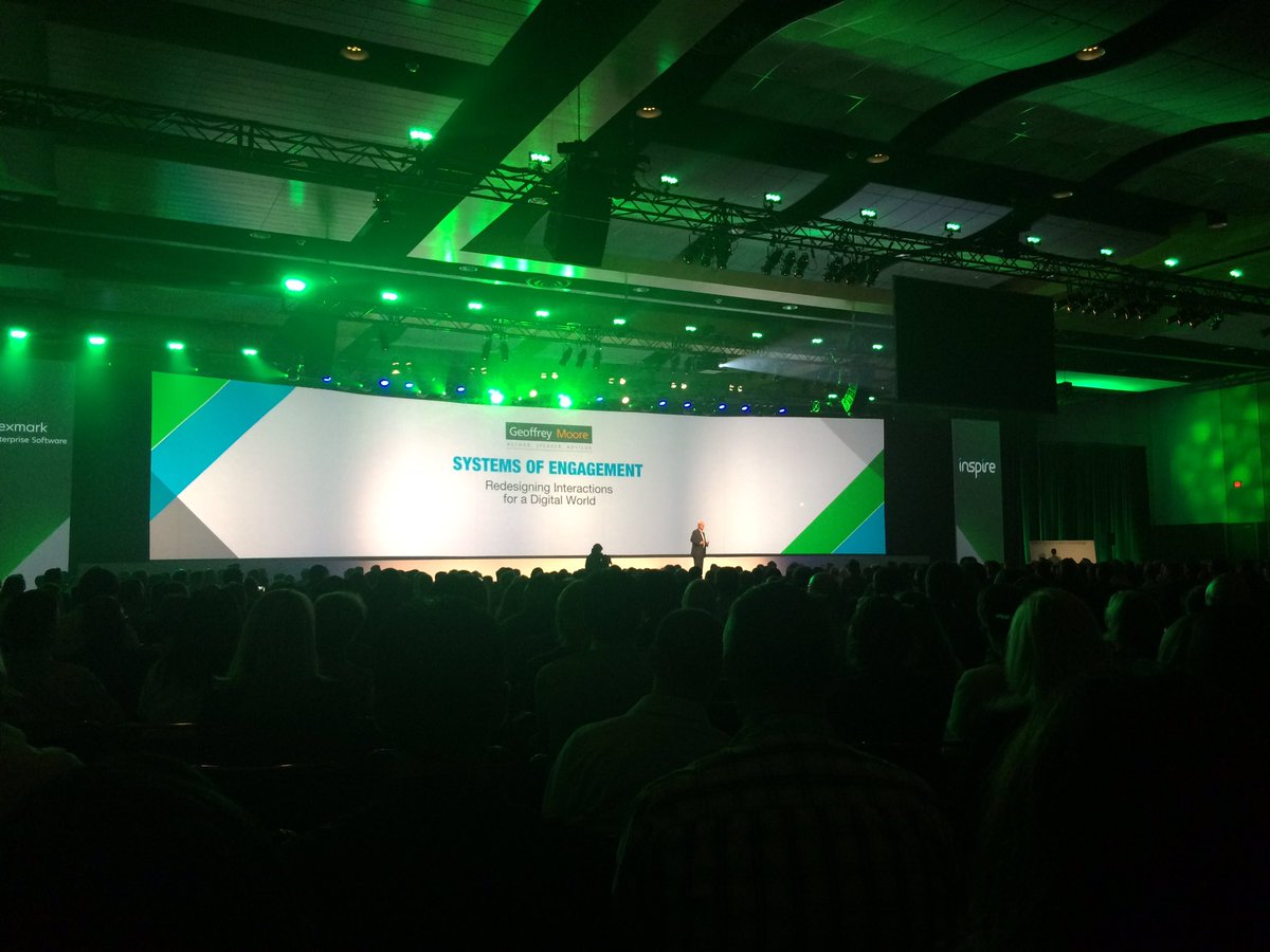 litheit's tweet image. Enjoying the show #inspire16FL 
Lots of interesting and exciting  insight on plans for Lexmark! #litheit