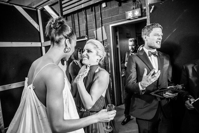 ShentonStage's tweet photo. Fantastic @OlivierAwards backstage gallery on @GuardianStage: https://t.co/Z4R7DKz3Xq https://t.co/LHk5Kt9F9i
