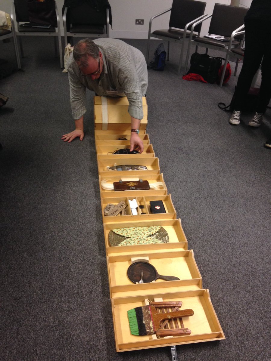 UniRdg_ArtCol's tweet image. Object Dialogue Box used in Sheff Museums. Whats your object? Where will its enquiry lead you? #objectbasedteaching