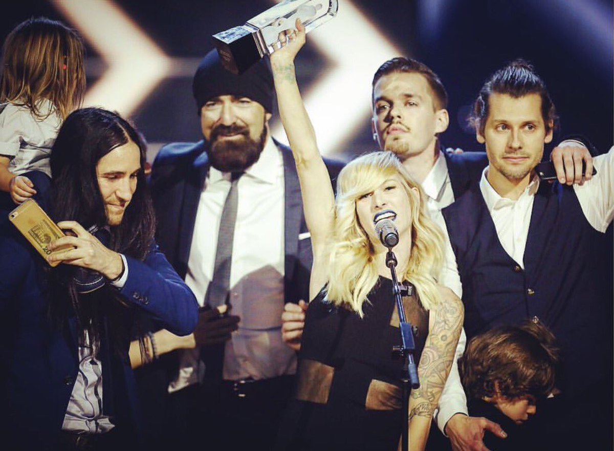 We are so 😊. There isn't space on Twitter to say what we want to say. We ❤️ everyone, THANK U!!!!!! #Junos #win