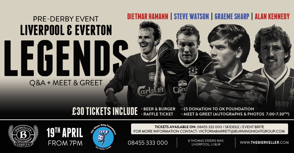 VAB Communications (@vabcomms) on Twitter photo PRE DERBY Q&A #Merseyside #LFC #EFC <a href="/DietmarHamann/">Didi Hamann</a> <a href="/wattoon/">Steve Watson</a> @LVPLBierkeller #BizHour <a href="/TheOKFoundation/">The OK Foundation</a> PRE DERBY Q&A #Merseyside #LFC #EFC <a href="/DietmarHamann/">Didi Hamann</a> <a href="/wattoon/">Steve Watson</a> @LVPLBierkeller #BizHour <a href="/TheOKFoundation/">The OK Foundation</a>