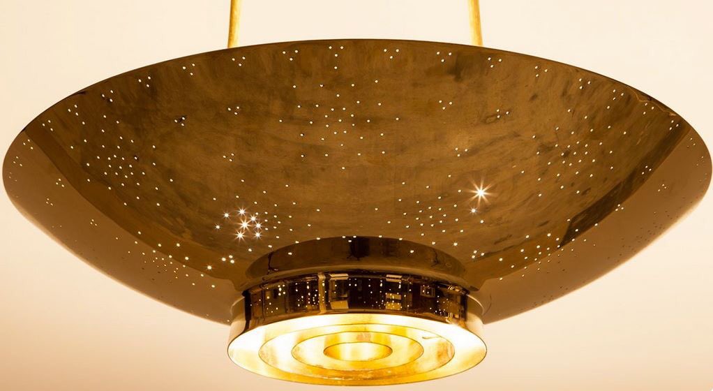 BrafaArtFair's tweet photo. Let's brighten the week with this sparkling 1955 #lamp by Paavo Tynell Coll. #FrankLandau #Brafa2016 https://t.co/9d9u0b1T23