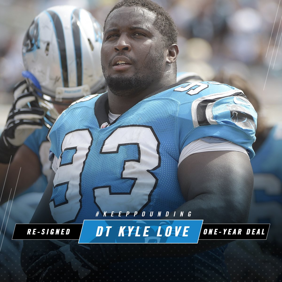 kyle love panthers jersey