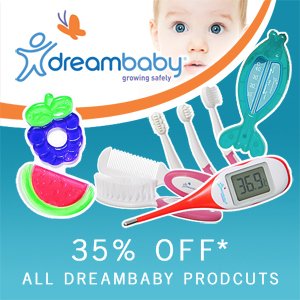 Affiliate_Bug's tweet photo. 35% off all Dreambaby #products
Offers valid while #stocks last. Limited time only.
#baby  https://t.co/mPnrhFJAO6 https://t.co/i25f7mMQT4