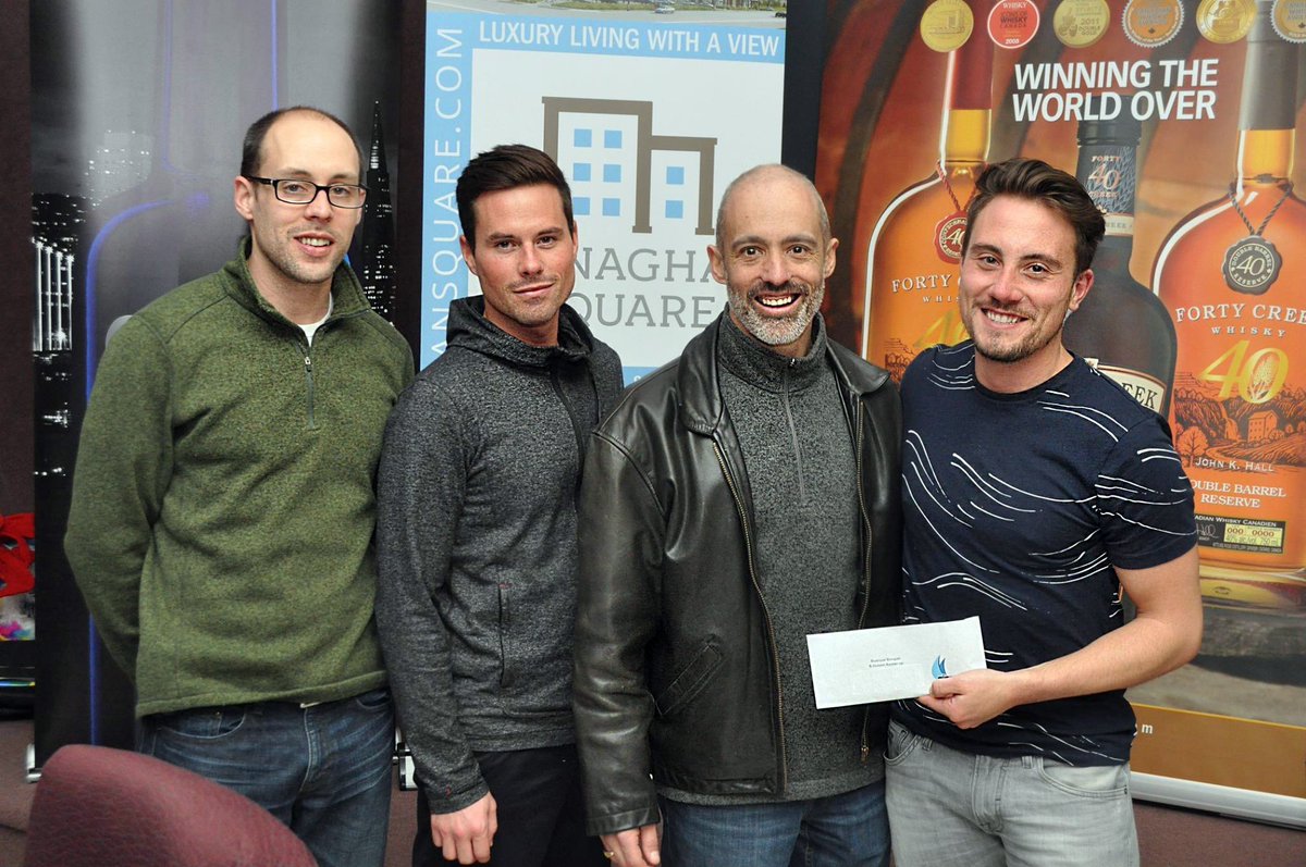 RedDoorRealty's tweet image. RDR's Michael Gillan, Brent Ronayne &amp;amp; team-mates: 4th place winners at the Bluenose Bonspiel!
#curlinglife #yourock