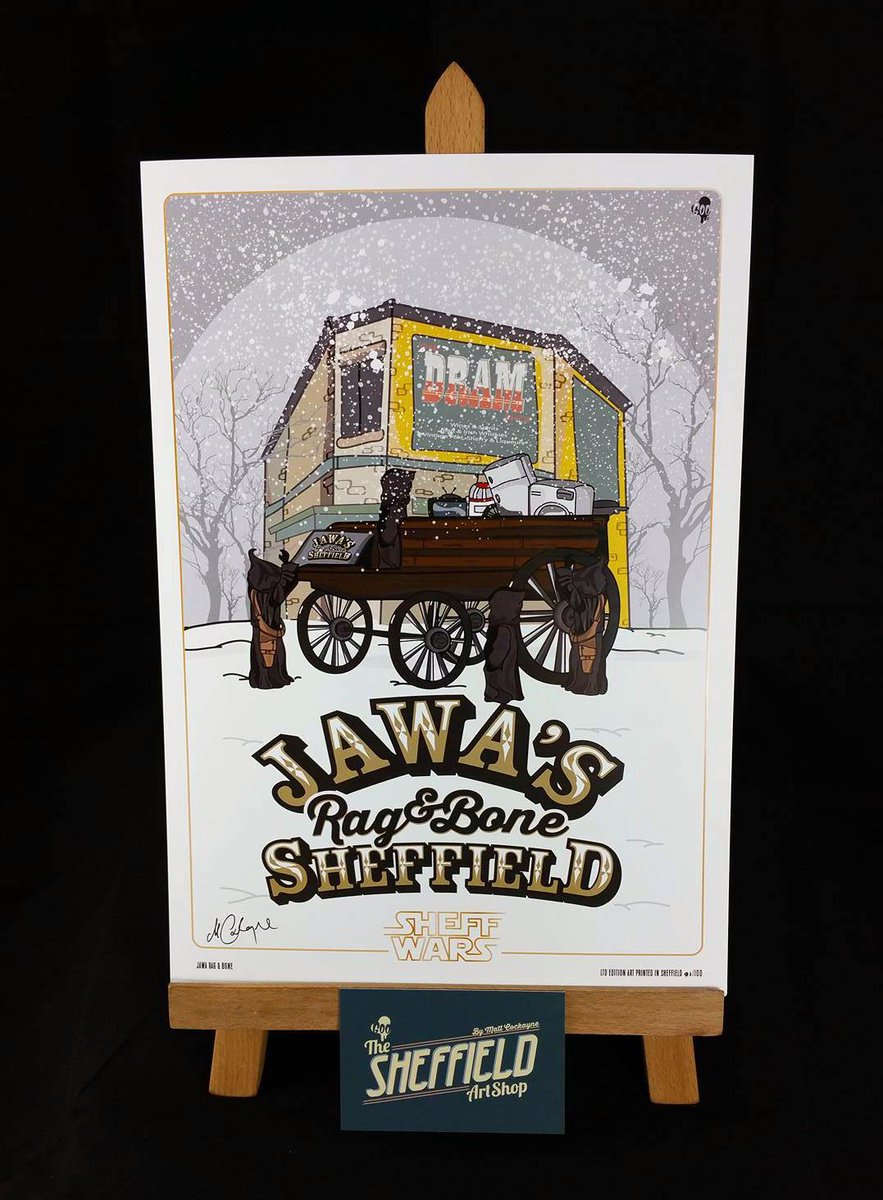 MattCockayneArt's tweet photo. Sheff Wars ltd edition art at https://t.co/ZwBlVaU89o #sheffieldissuper #iLoveS https://t.co/yxv1JUQnDX