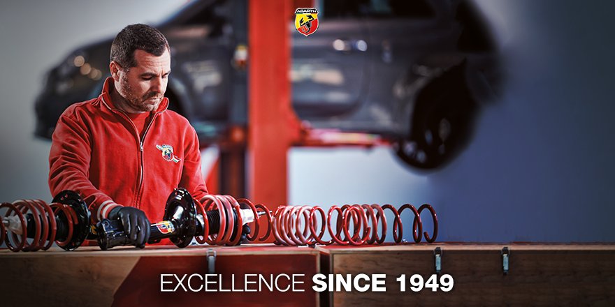 TeamAbarth's tweet photo. April 15th 1949 the Squadra Corse Carlo Abarth was born: the guarantee of a racing spirit in every model. #Abarth https://t.co/gUwBvC24NC