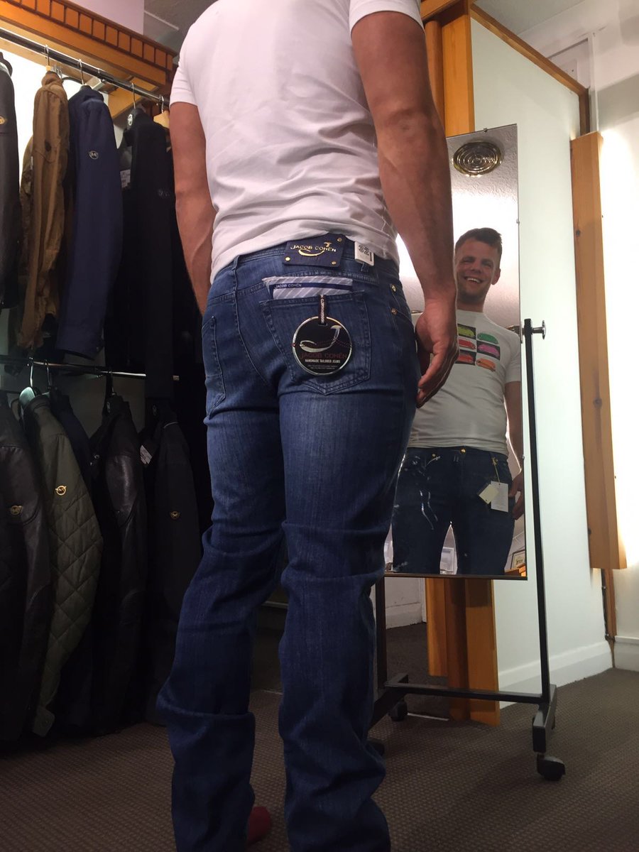 ScruplesForMen's tweet photo. New limited edition Jacob Cohen Jean for £2000!! Only 50 pairs in the world.  Only Scruples! https://t.co/GXXZCi3VXE