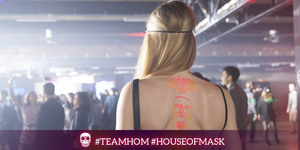 HouseOfMask's tweet image. Le masque se cache partout ! 💀 #EDM #HouseOfMask