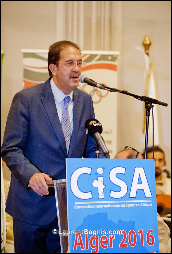 Cisaconvention's tweet photo. CISA 2016: Berraf évoque une candidature maghrébine aux JOJ https://t.co/GtAGrpUu7n