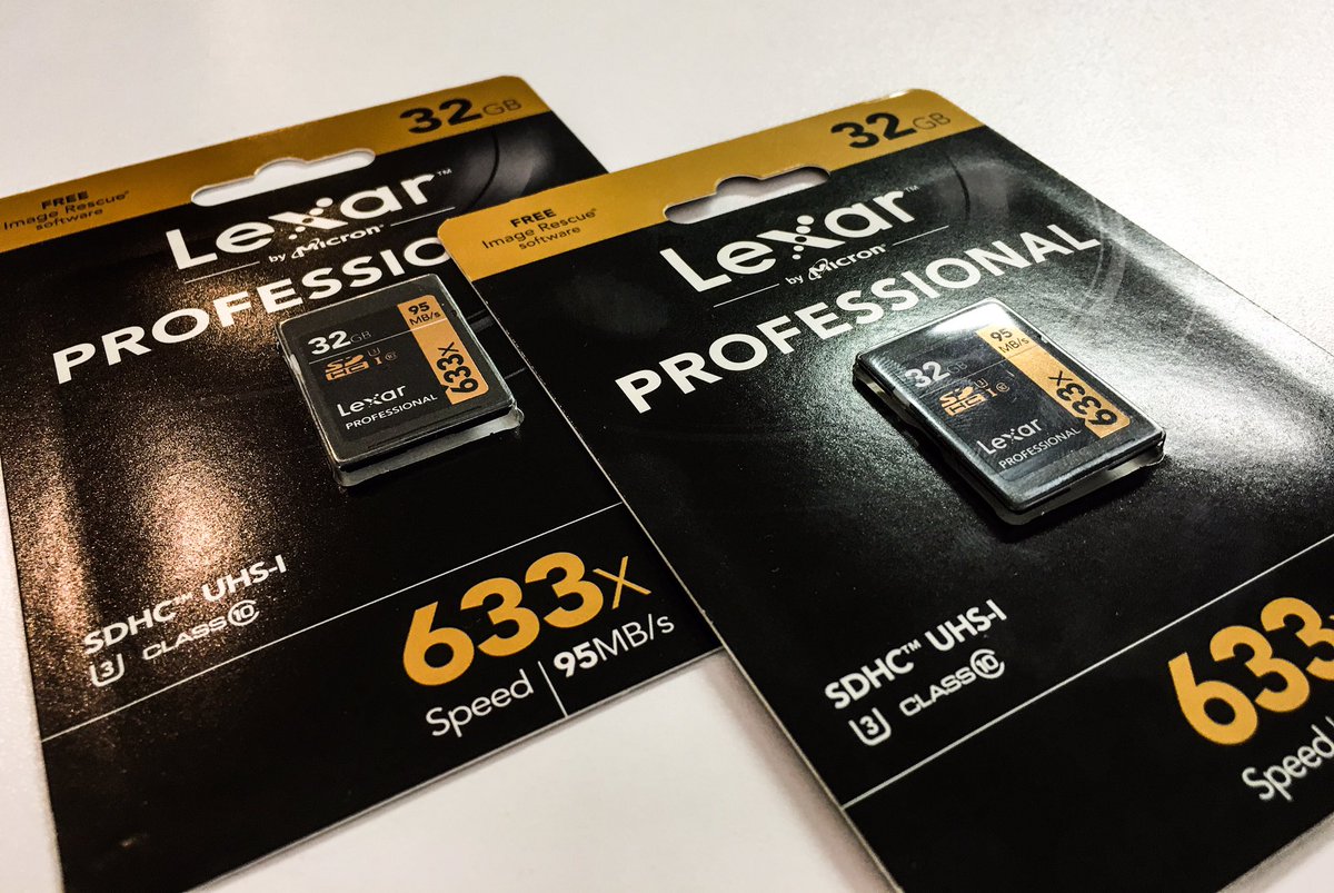 TheNormalNick's tweet photo. Aah happiness! Thanks @LexarMemory_SA #LexarProfessional @LexarMemory #633 https://t.co/A13uPJTGbC