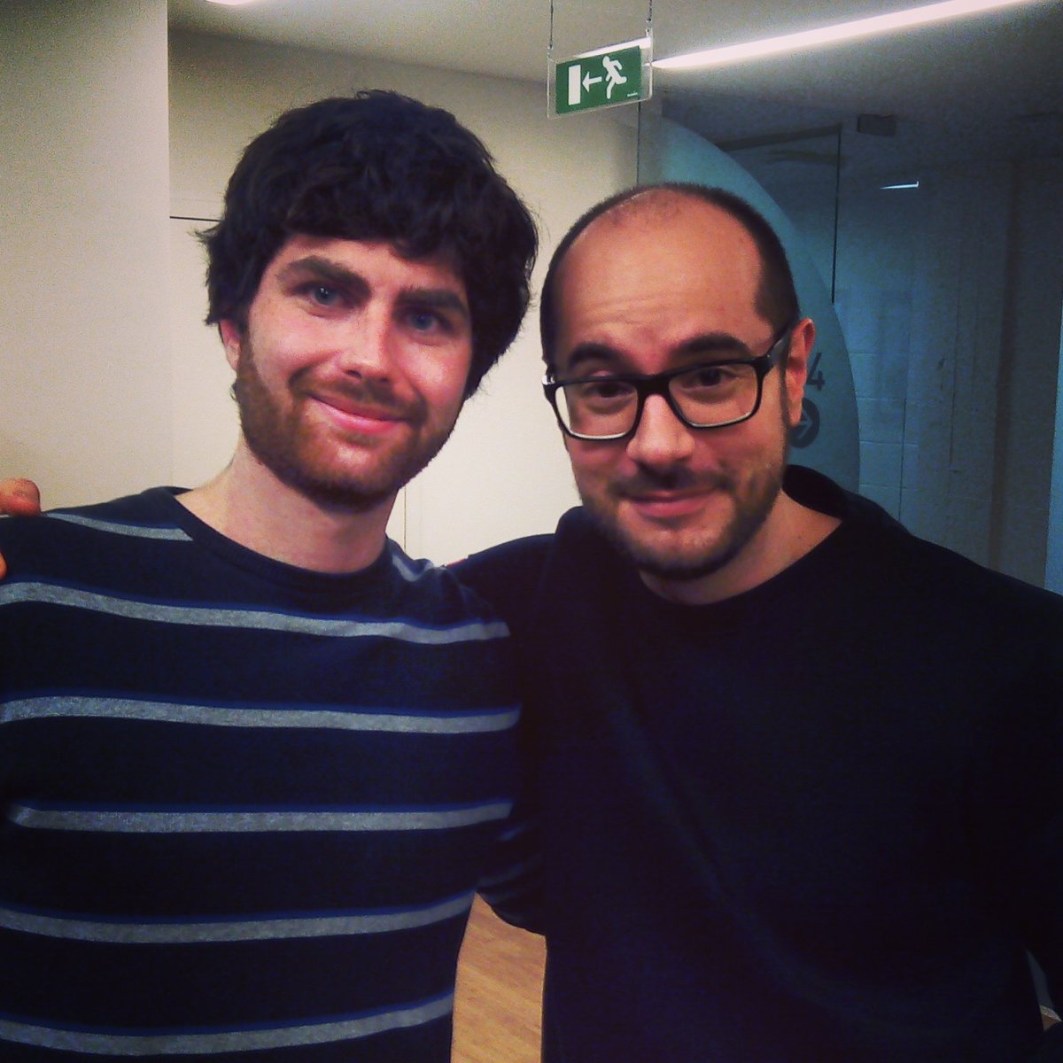JeremKre's tweet photo. La chouette rencontre avec @kyank  qui nous parle du très joli #RosalieBlum, c'est à voir demain dans #TellementCiné https://t.co/JoFXLC0gV7