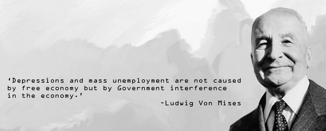 ccsindia's tweet image. #FreeEconomy #unemployment #LudwigVonMises #quoteoftheday #CHANGE