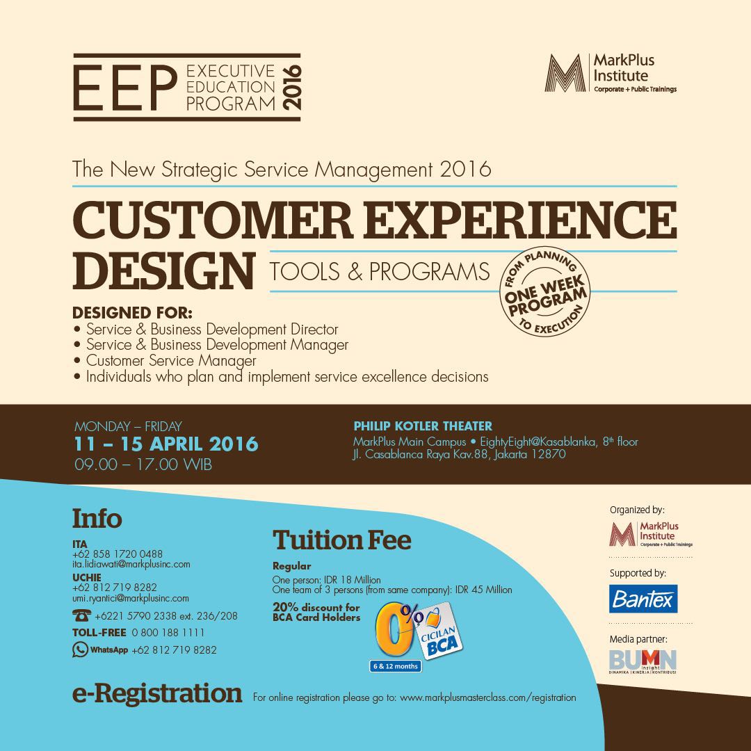 MarkPlus_Inc's tweet image. EEP dipimpin langsung oleh @hermawank bersama tim pengajar khusus dari @MarkPlus_Inc #MITraining