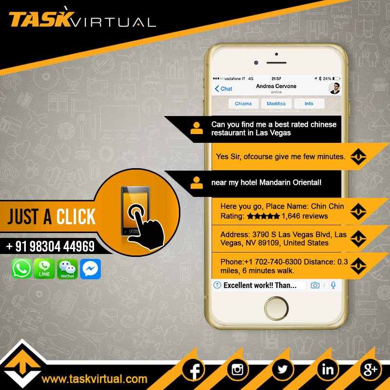 TaskVirtual's tweet photo. Now you can #focus more on your work by #delegating your #task to a #VA through instant messenger apps.
#TaskVirtual https://t.co/ggXpHe3EmE
