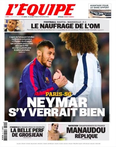 GossipRoomOff's tweet photo. Le #PSG veut Neymar à tout prix et pourrait le payer 193 millions d'euros. Neymar s'y verrait bien ! ⚽️ (@lequipe) https://t.co/uB9kdaveeJ