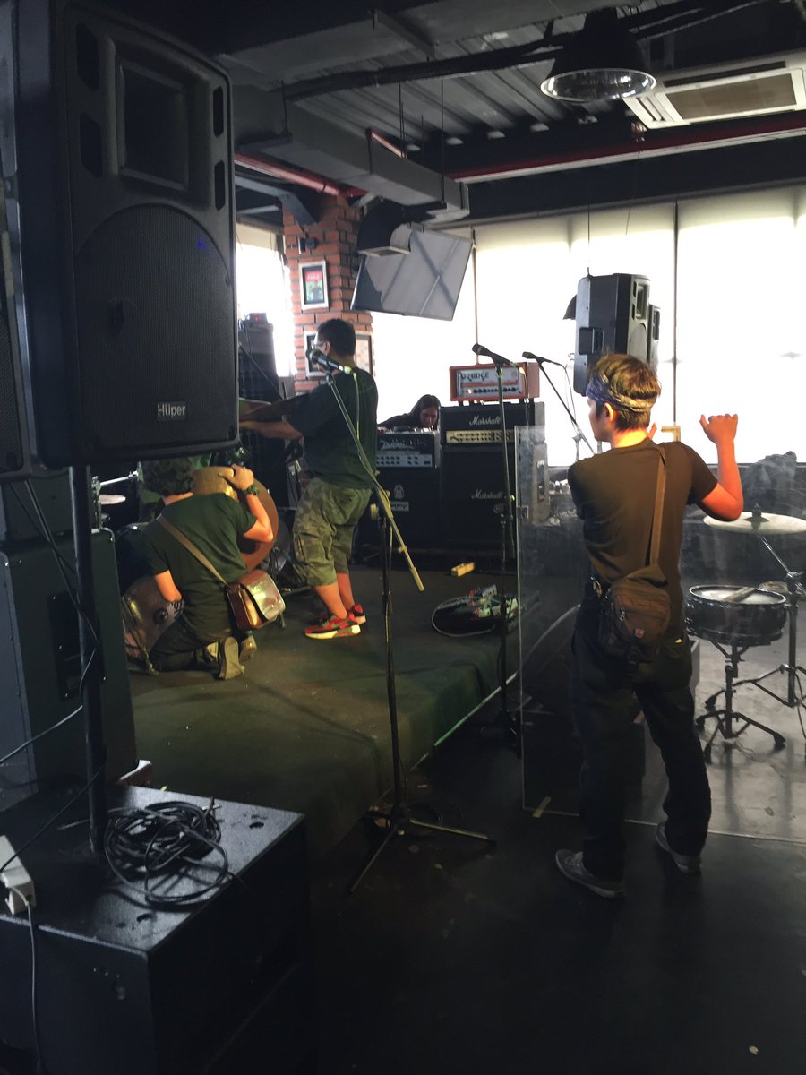 soundcheck, sampe ketemu malam ini jam 8 di kopi progo