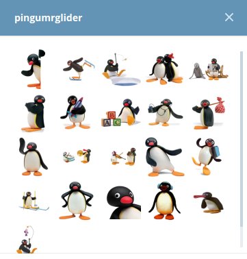 8. 3. Pingu sticker pack. https. 