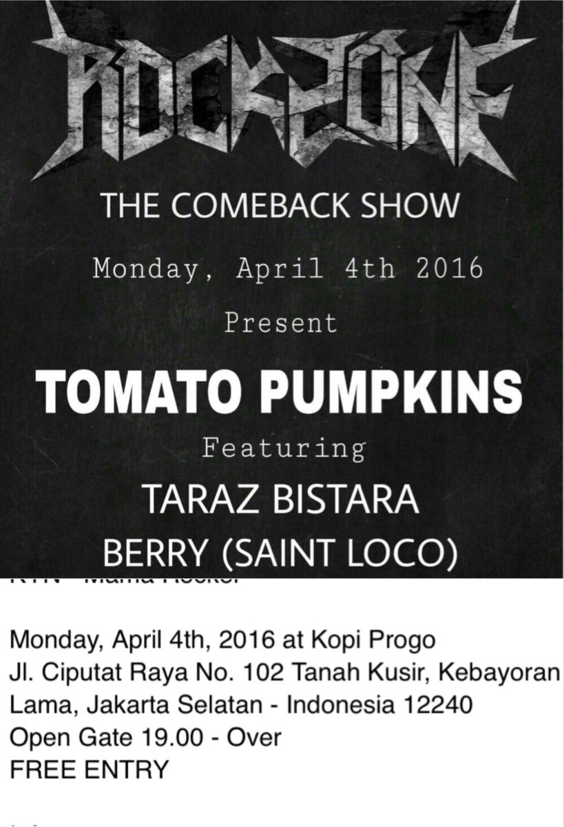 yuk merapat ! free entry