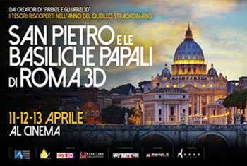 ARTEit's tweet photo. #SeFossiUnHashtag sarei #BasilicheRoma3D per scoprire le meraviglie della città eterna. Al cinema 11-12-13 aprile ! https://t.co/BUp88VeJPG