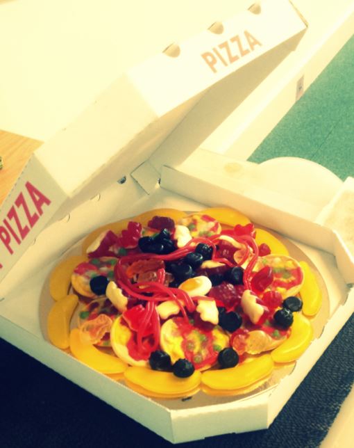 Eadonnews's tweet image. Nice to have @SarahLee_Eadon back in the office...especially when she brings sweet pizza with her #engineeringfuel