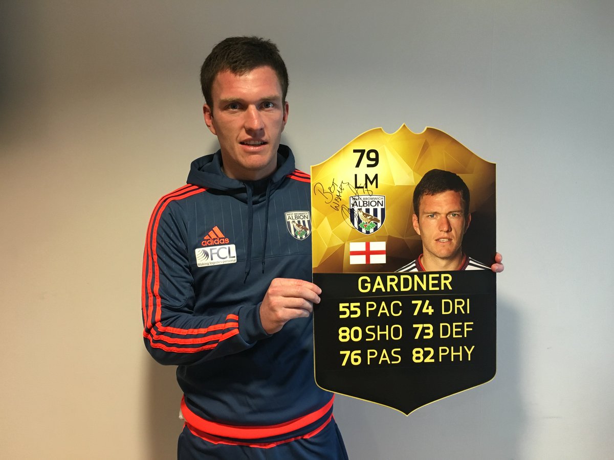 RT to be in with the chance of winning a signed Craig Gardner shield from @EASPORTSFIFA. Closes Thurs, April 7 #WBA