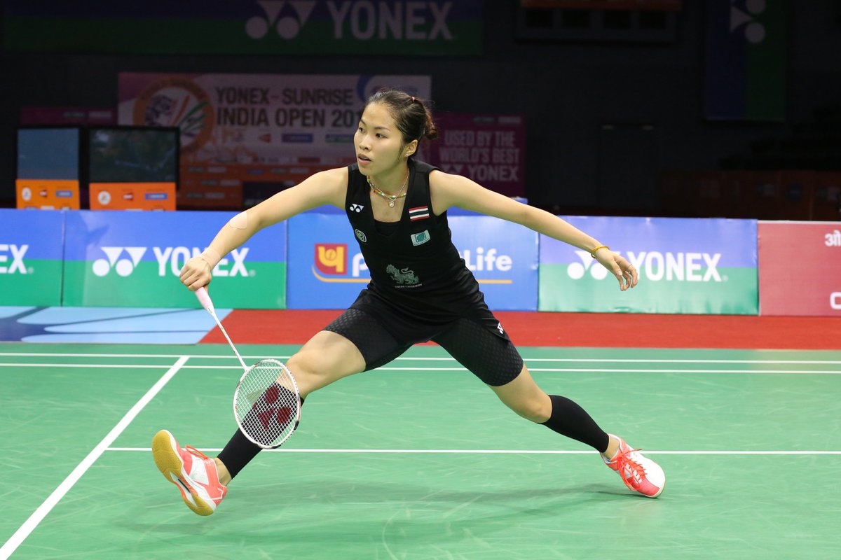 yonex_com's tweet photo. #Badminton: @RatchanokMay &amp; Kento Momota prevail at #IndiaOpenSS. More: https://t.co/3j6grYWNNF https://t.co/cUZJXI4w8U
