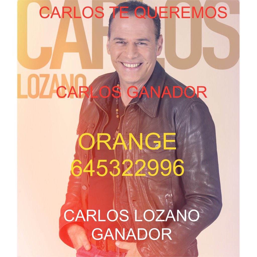 vaque_gh's tweet photo. Quedan 10 dias para la final, si queremos que gane Carlos hay que votar y hacer recargas, linea: #GHVIPDirecto https://t.co/vFXCiyd3bL