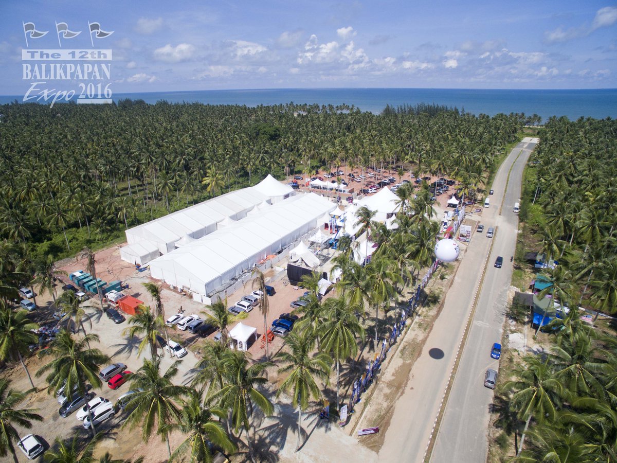 Seaview during the Event at Borneo Festival Centre @ New Manggar Beach, Balikpapan, East Kalimantan, Indonesia.
