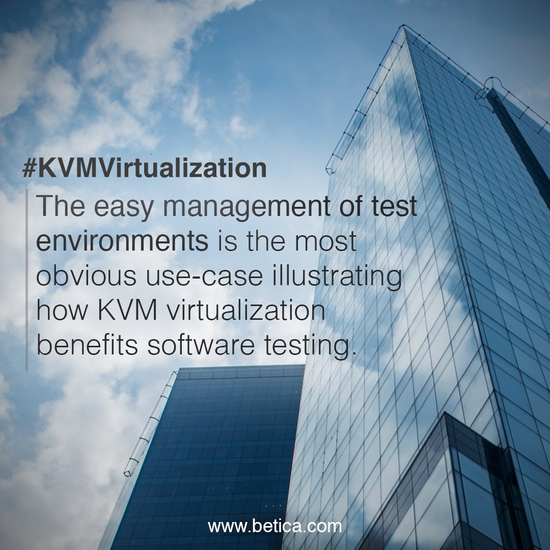 BeticaTech's tweet image. KVM Virtualization bit.ly/1M9hc1n #kvmvirtualization #betica #softwaretesting #softwaretestinglaboratory