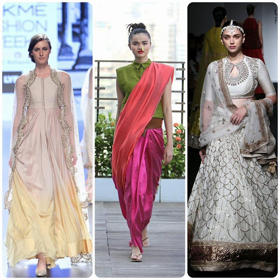 Reference all the best looks from #LFW for your wedding and trousseau needs on in.pinterest.com/bridelanindia/…