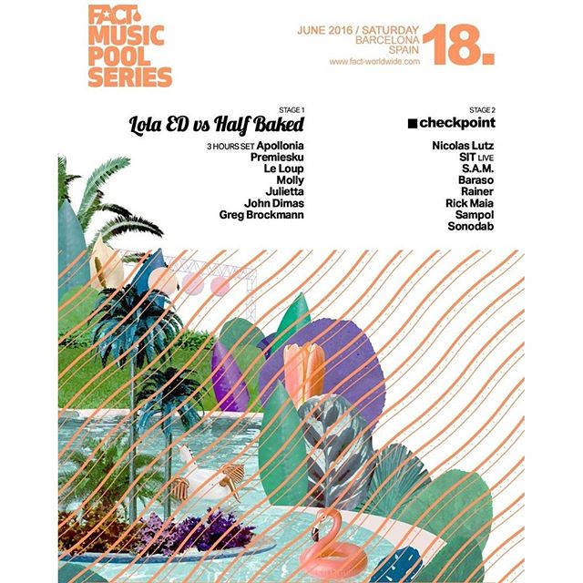 HalfBakedRecord's tweet photo. Another year in #Barcelona with #LolaED @factmusic @poolseries #factmusicpoolseries @apolloniamusic #3hourset #Prem… https://t.co/ZJnwIWXZLt